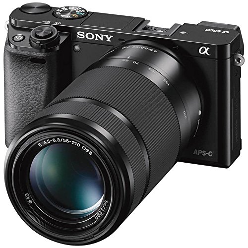 Sony Alpha a6000 Mirrorless Digital Camera with 16-50 mm Lens, 24 MP (White)