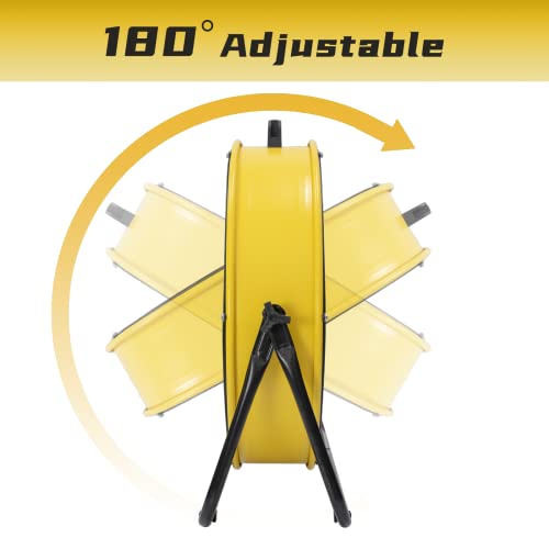 HiCFM High Velocity Powerful Heavy Duty Drum Fan