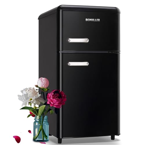 DEMULLER Fridge with 2 Door Refrigerator with Freezer