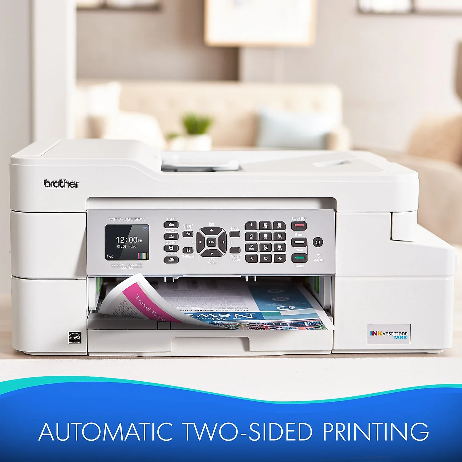 Brother MFC-J805DW INKvestment Tank Color Inkjet