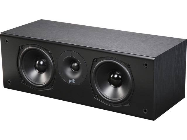 Polk Audio T30 2-way Center Channel Speaker - Black