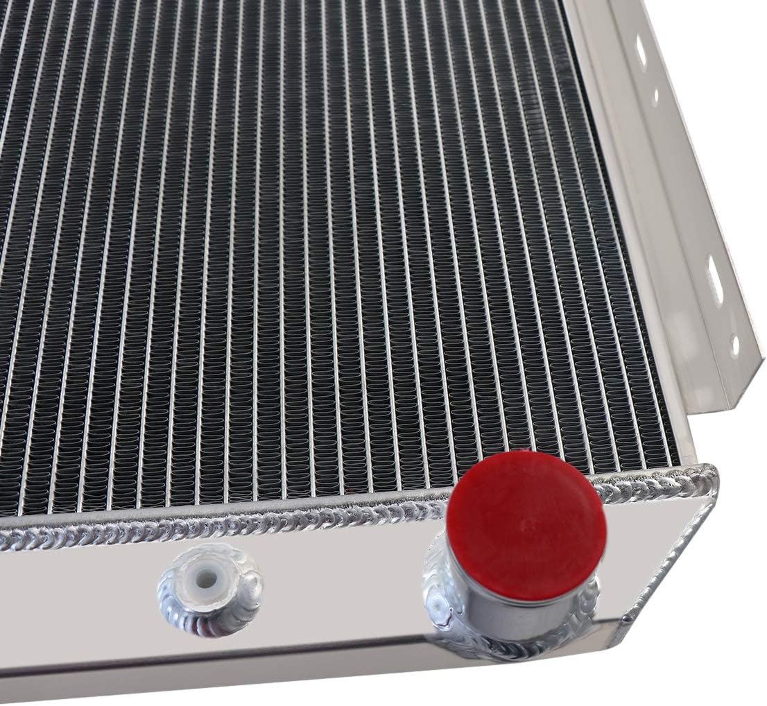 ALLOYWORKS 3 Row All Aluminum Radiator For 1955-1957 Chevy Bel-Air & Del Ray L6/V8 Engines PRO