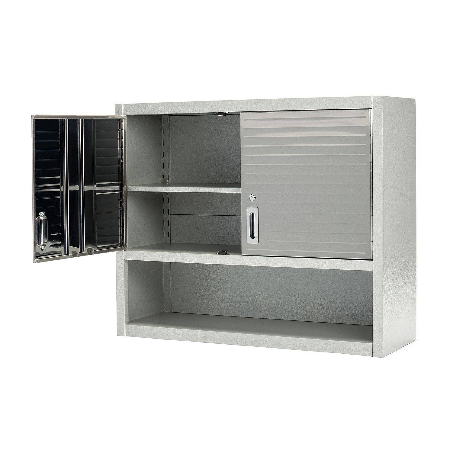 Seville Classics UltraHD Wall Cabinet with Open Shelf