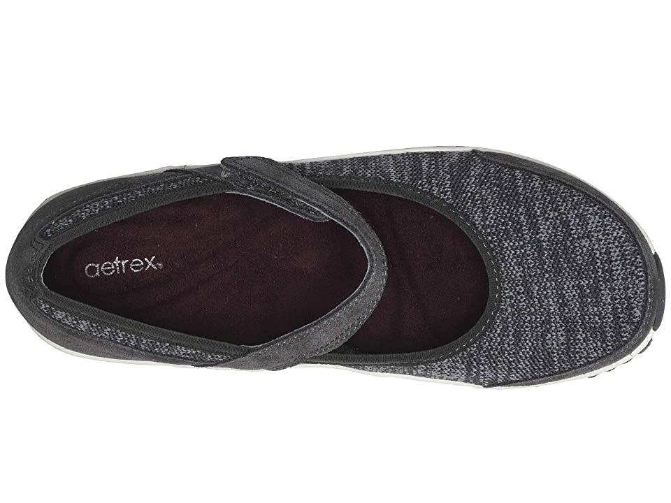 Aetrex Mina Mary Jane Charcoal / 35