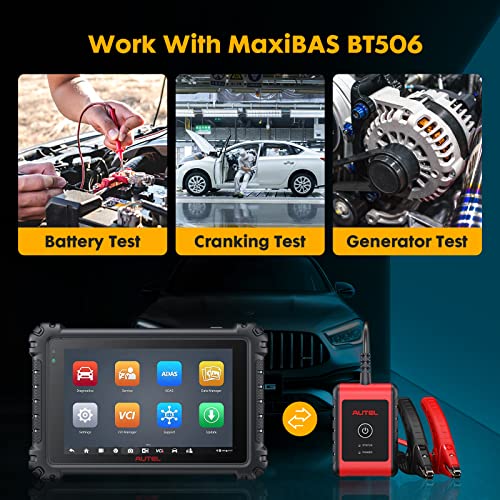 Autel Scanner MaxiCOM MK906 Pro: 2024 Upgrade Version of MS906BT / MP900-BT, ECU Coding Same As MK908P, Bi-Directional Control, 40+ Services, Guided Functions, FCA AutoAuth