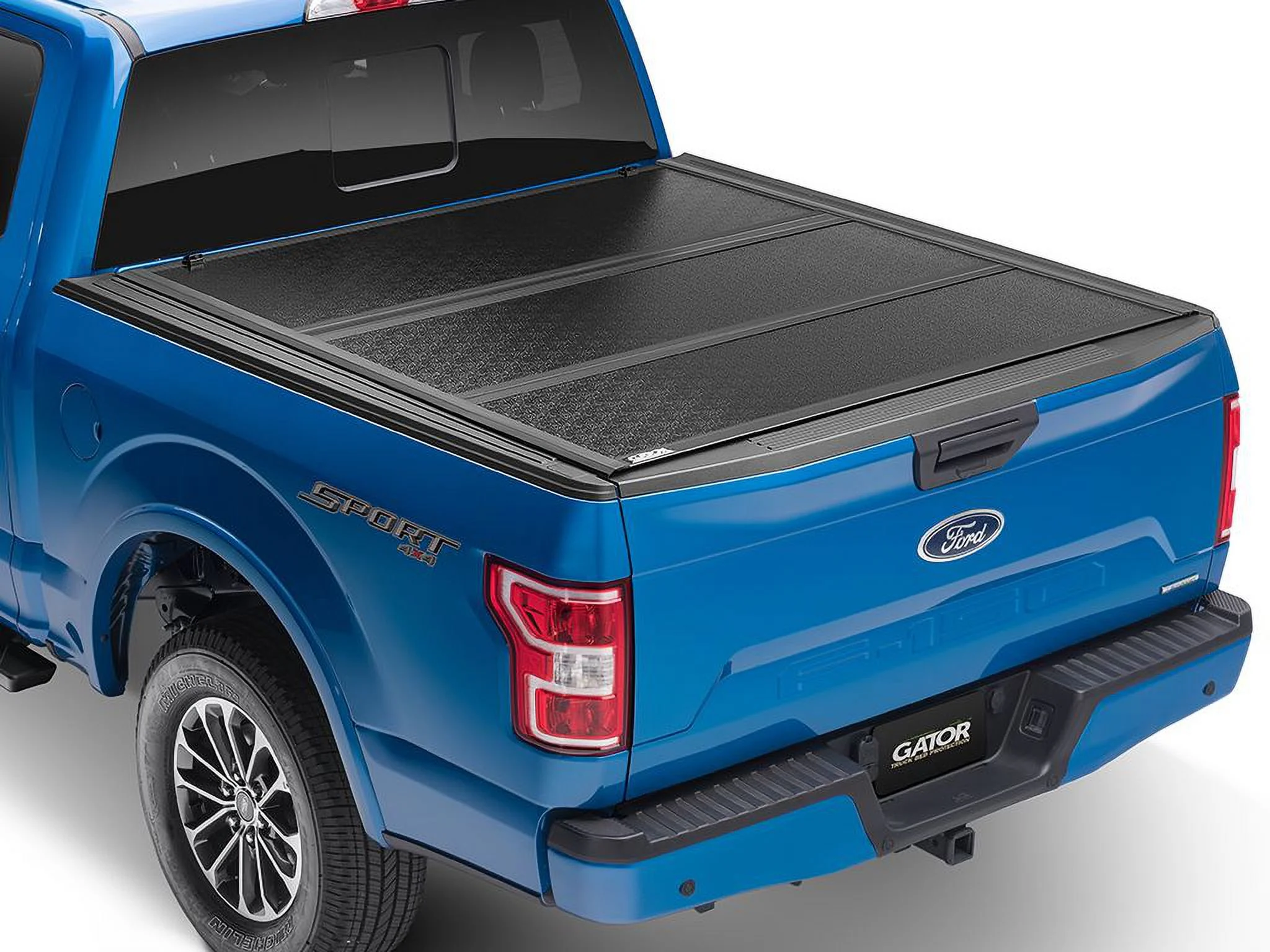 Gator by RealTruck EFX Hard Tri-Fold Truck Bed Tonneau Cover | GC44015 | Compatible with 2016 - 2023 Toyota Tacoma will not work w/ Trail Edition models 6' 2" Bed (73.7")
