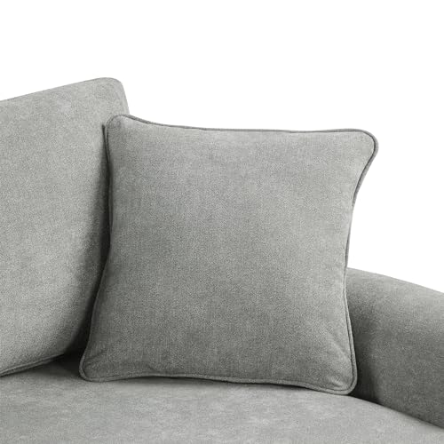 U Shaped Convertible Sectional Sofa Pull Out Bed with Left Hand Chaise , Deep Seat Reversible Sleeper Corner Couch with Stoage and Detachable Backrest, Corduroy Upholstered Sofabed for Living Room
