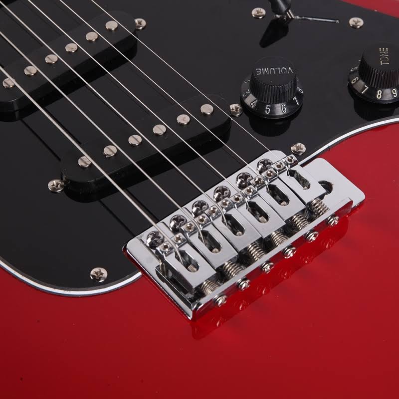 Glarry GST Electric Guitar Red