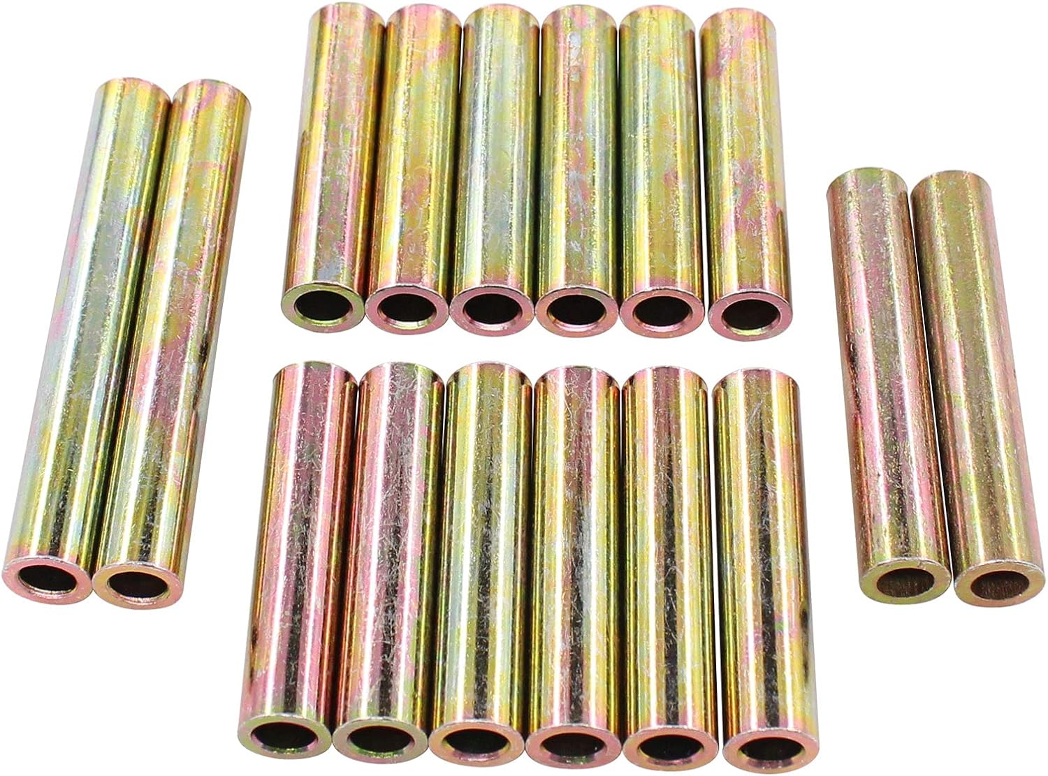 MOTOKU Front and Rear A Arm Bushing Sleeve kit for Polaris Ranger 500 700 2005-2008