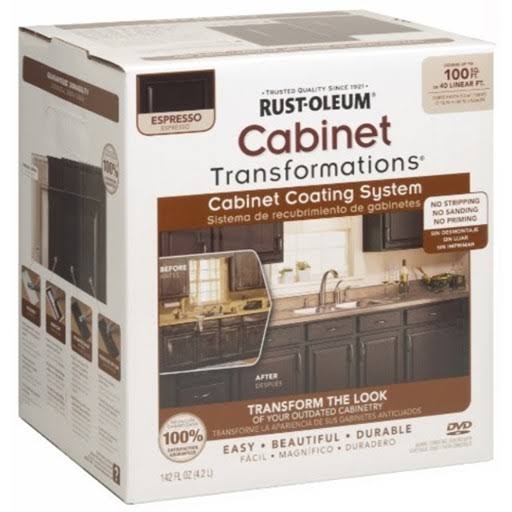 Rust-Oleum 263231 Cabinet Transformations Small Kit Espresso