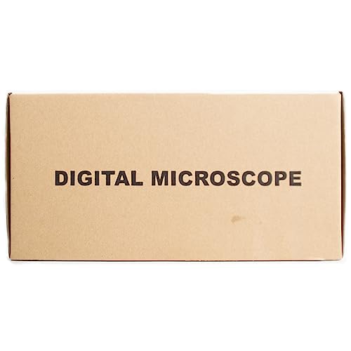 Andonstar AD407 3D HDMI Soldering Digital Microscope with Pro Metal Stand 4MP UHD and 7 inch Adjustable LCD Screen USB Video Microscopes for Phone Repairing SMT SMD DIY