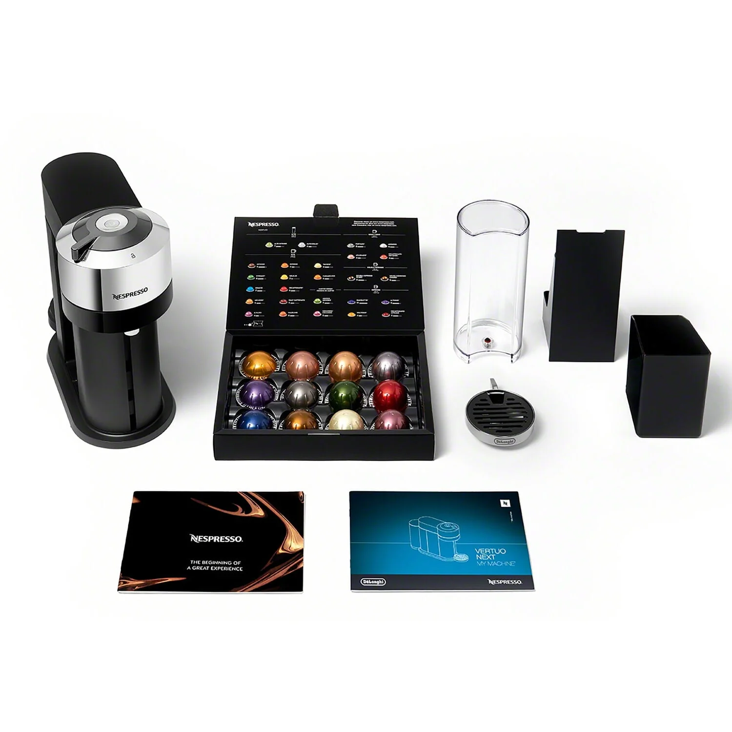 Nespresso Vertuo Next Coffee and Espresso Maker by DeLonghi, Dark Gray