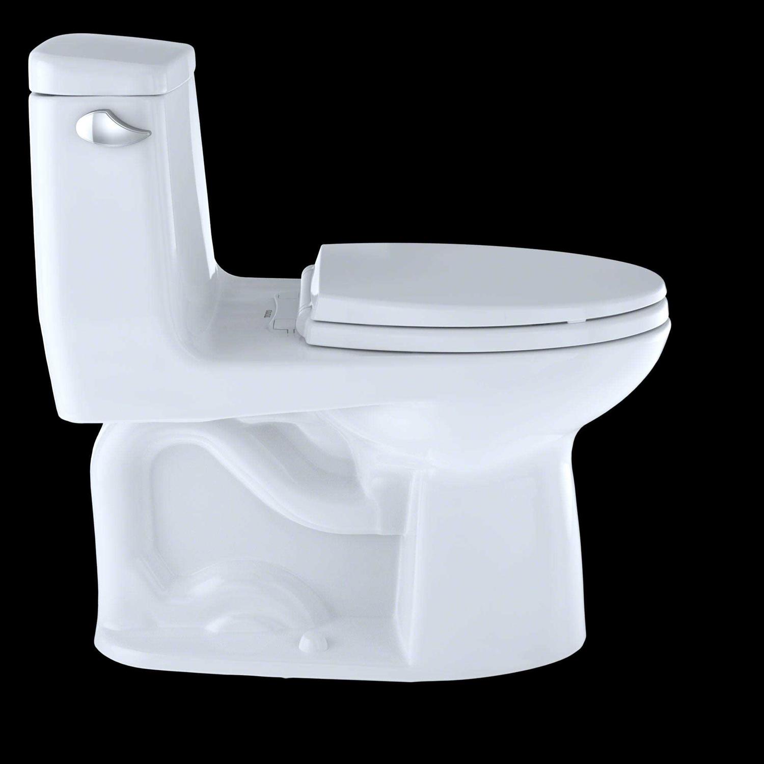 Toto Eco Ultramax One-Piece Elongated 1.28 GPF Toilet with Cefiontect MS854114EG#01 - Shop Hardware Tools Online Store