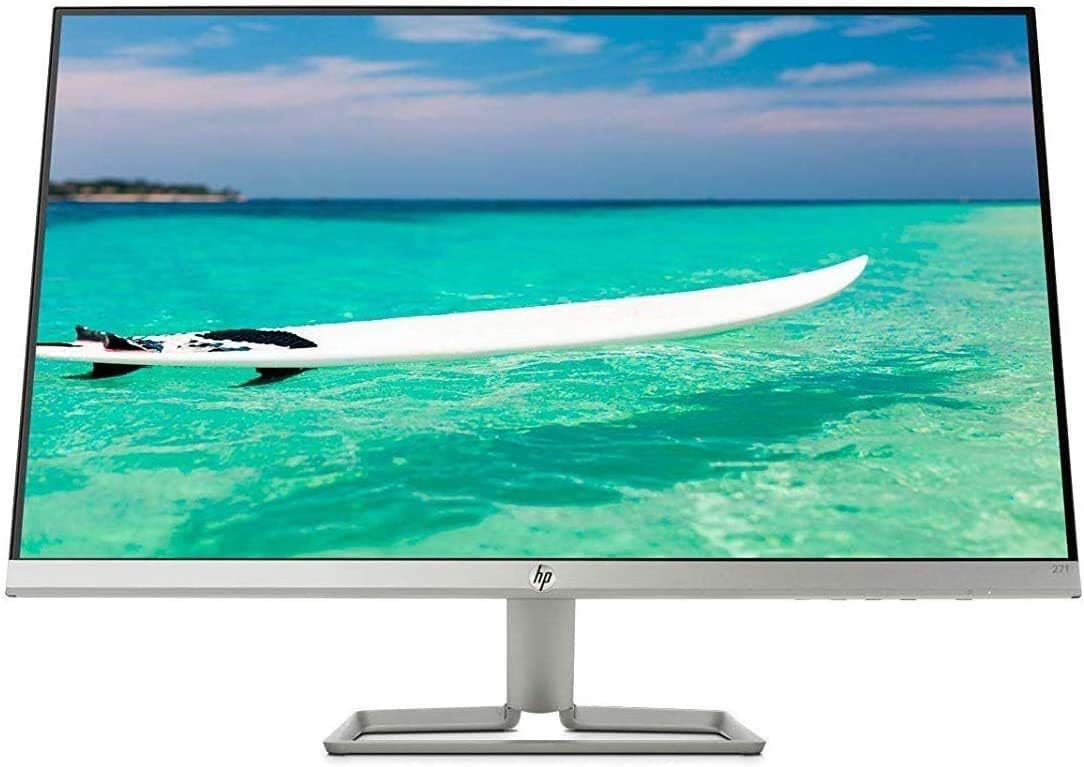 2022 Premium HP 24f 75Hz 24 Widescreen IPS LED FHD 1080P Anti-Glare Monitor for Business and Student, 5 ms Response Time, FreeSync, HDMI VGA, 178°, AllyFlex HDMI Cable