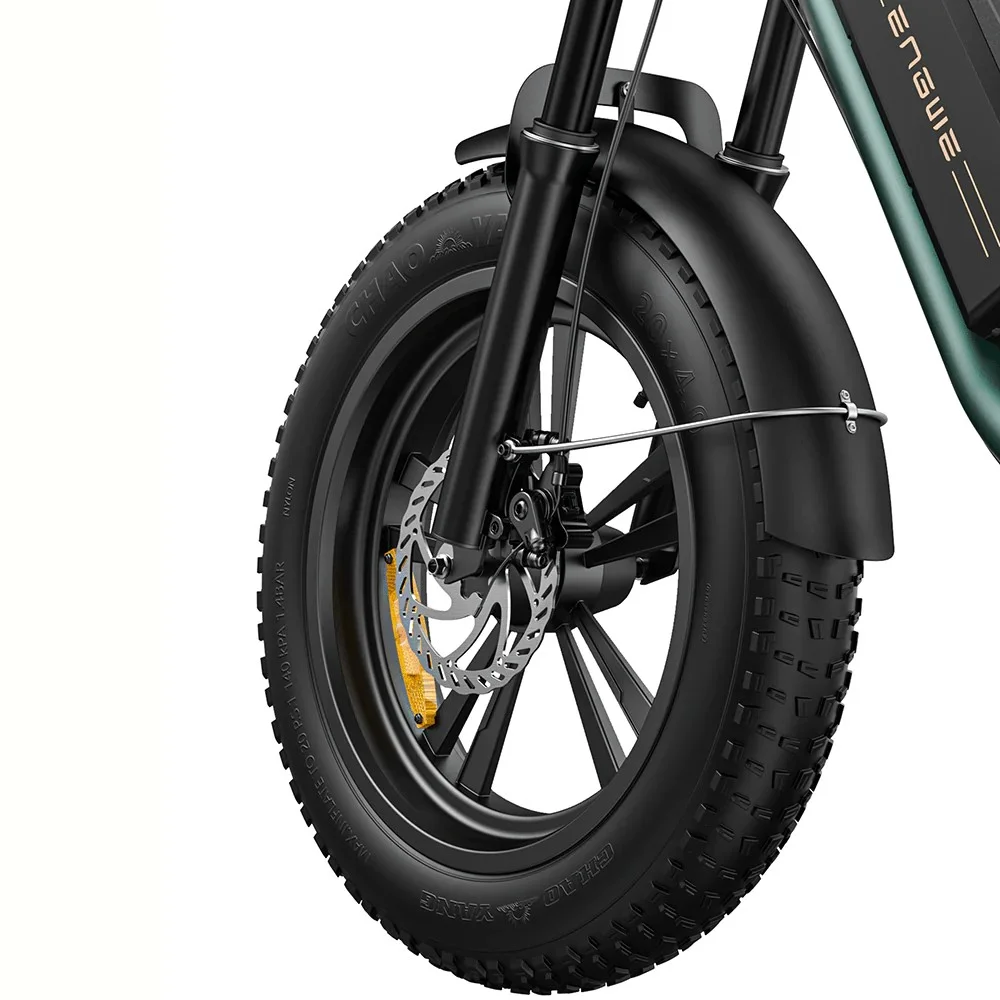 ENGWE Electric Bike 750W 20" Fat Tire Electric Bicycle, with 48V/26Ah Battery, 28MPH, 7-Speed E-Bikes for Men, Full Suspension Electric Mountain Bike