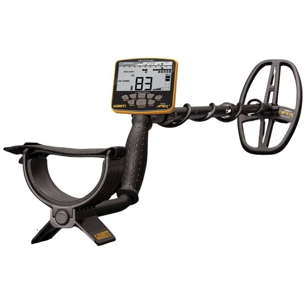 Garrett Ace Apex Metal Detector with Garrett Pro-Pointer at Z-Lynk and Carry Bag