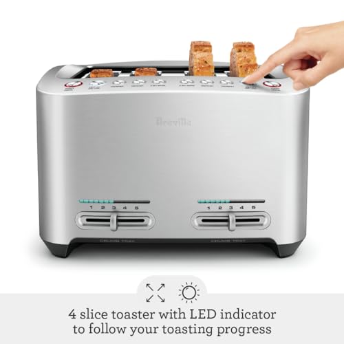 Breville BTA820XL Die-Cast 2-Slice Smart Toaster