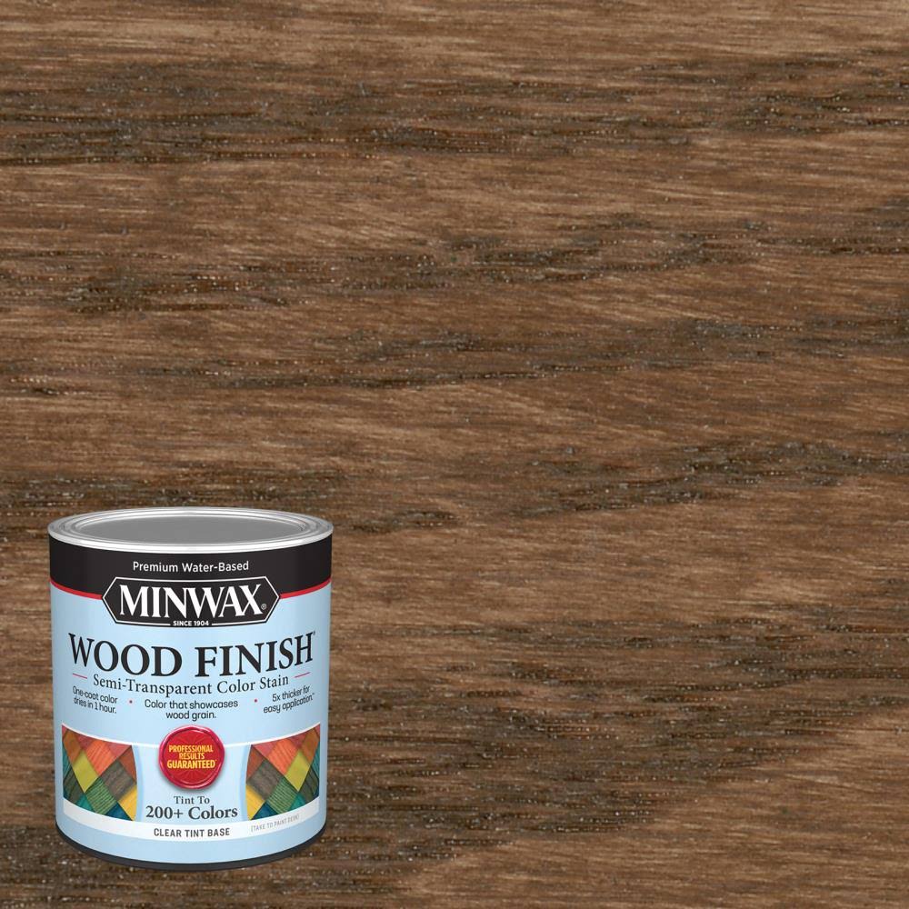 Minwax Wood Finish Water-Based American Walnut Mw1026 Interior Stain (1-Quart) in Brown | MW1026-1658612
