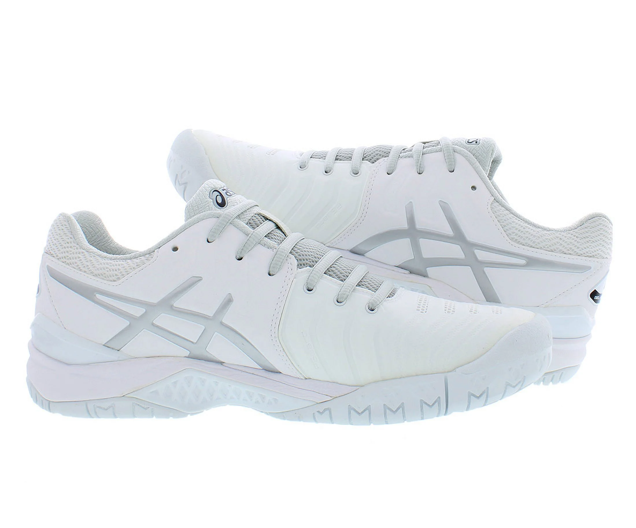Asics Gel-Resolution 7 Mens Shoes Size 8, Color: White