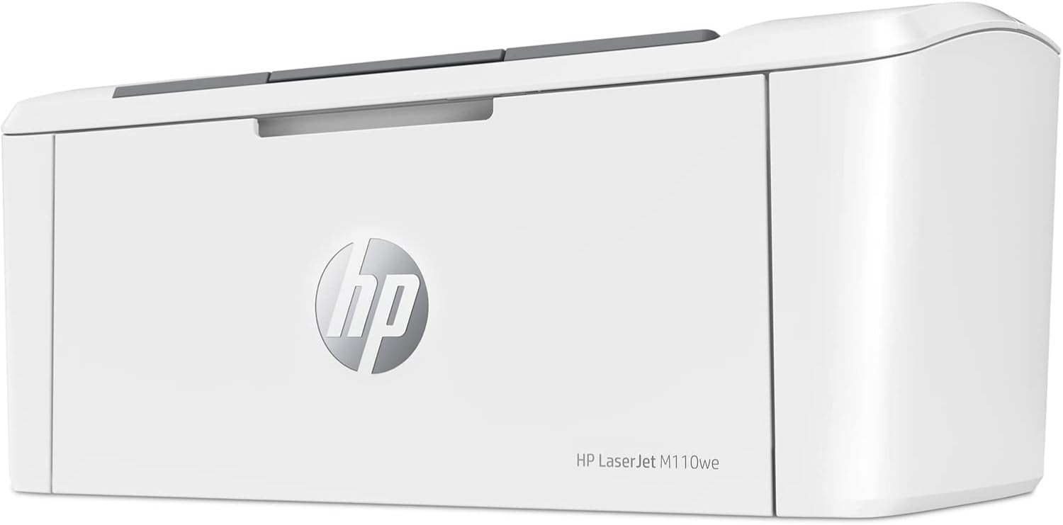 HP LaserJet M110we Wireless Black and White Printer with HP+ and Bonus 6 Months Instant Ink (7MD66E)