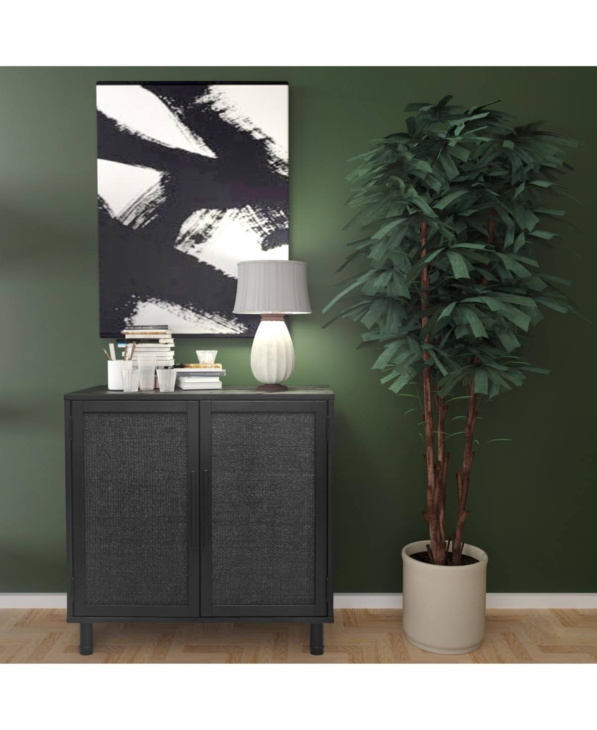 Hopper Studio Delancey Blond 2-Door Cabinet
