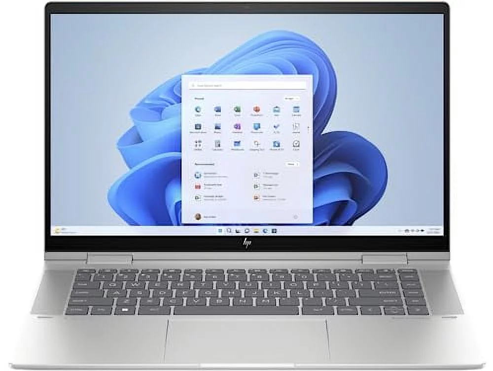 HP Envy x360 Laptop 2023 New, 15.6" FHD IPS Touchscreen, Intel Core i7-1355U 10-Core, Intel Iris Xe Graphics, 16GB LPDDR5, 512GB SSD, Backlit KB, Thunderbolt 4, Wi-Fi 6E, Win11 Home, COU 32GB USB - Curated Treasures Market