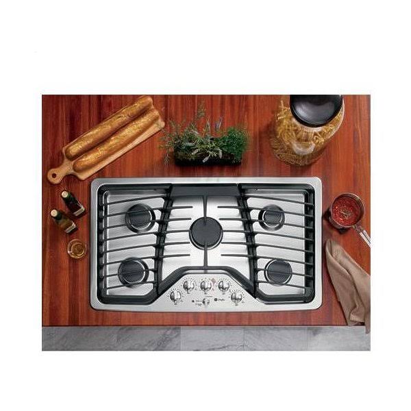 GE Profile 36x22 Gas Cooktop - Stainless Steel (PGP976SETSS)