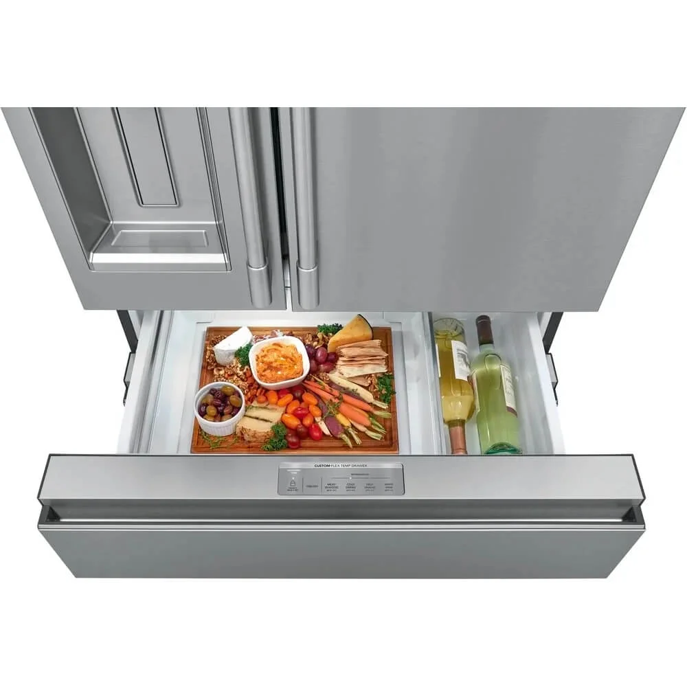 Frigidaire Professional PRMC2285AF 21.8 Cu. Ft. Stainless Counter Depth French Door Refrigerator