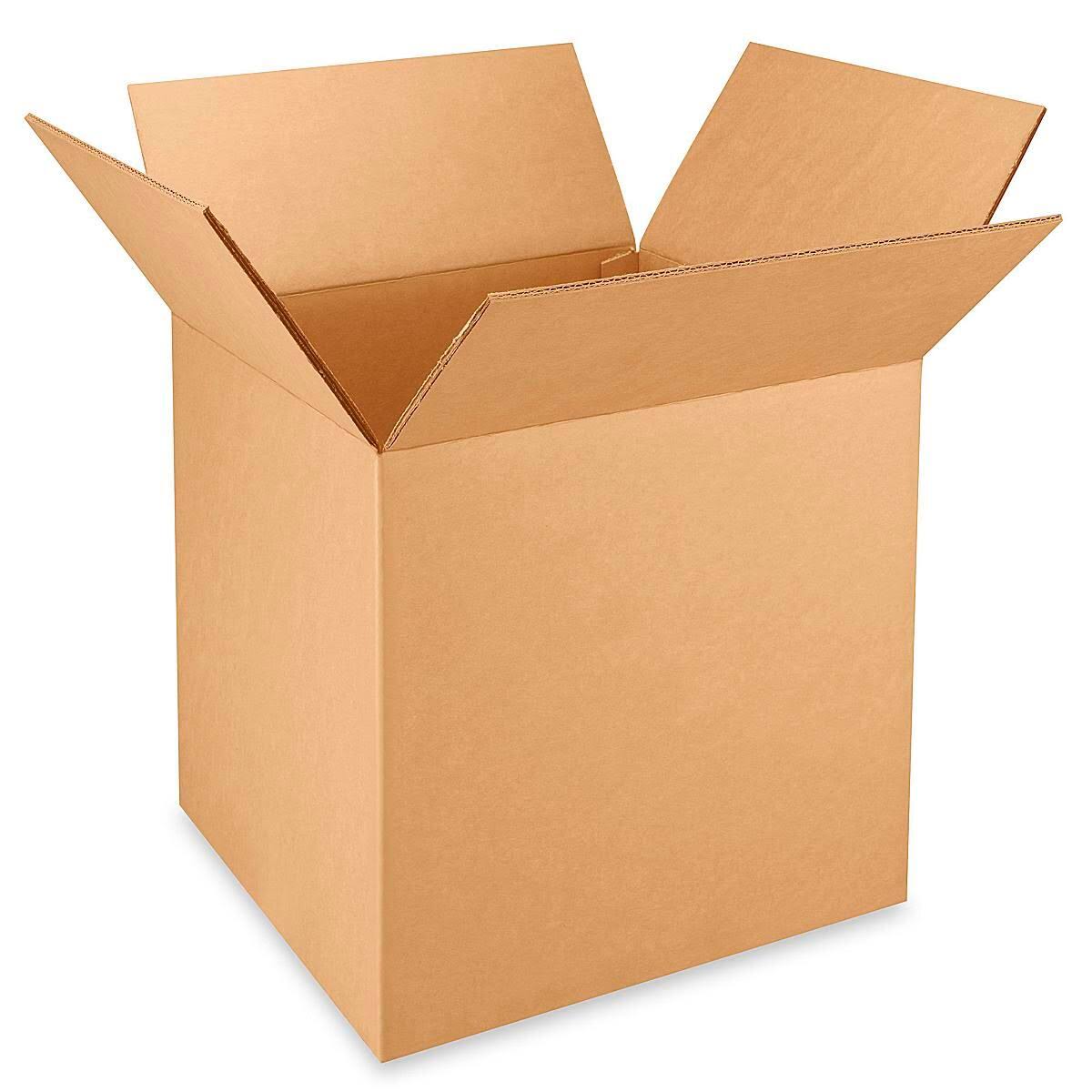 500 lb. Double Wall Cardboard Boxes 16 x 16 x 16x22 - ULINE - Bundle of 15 S18917
