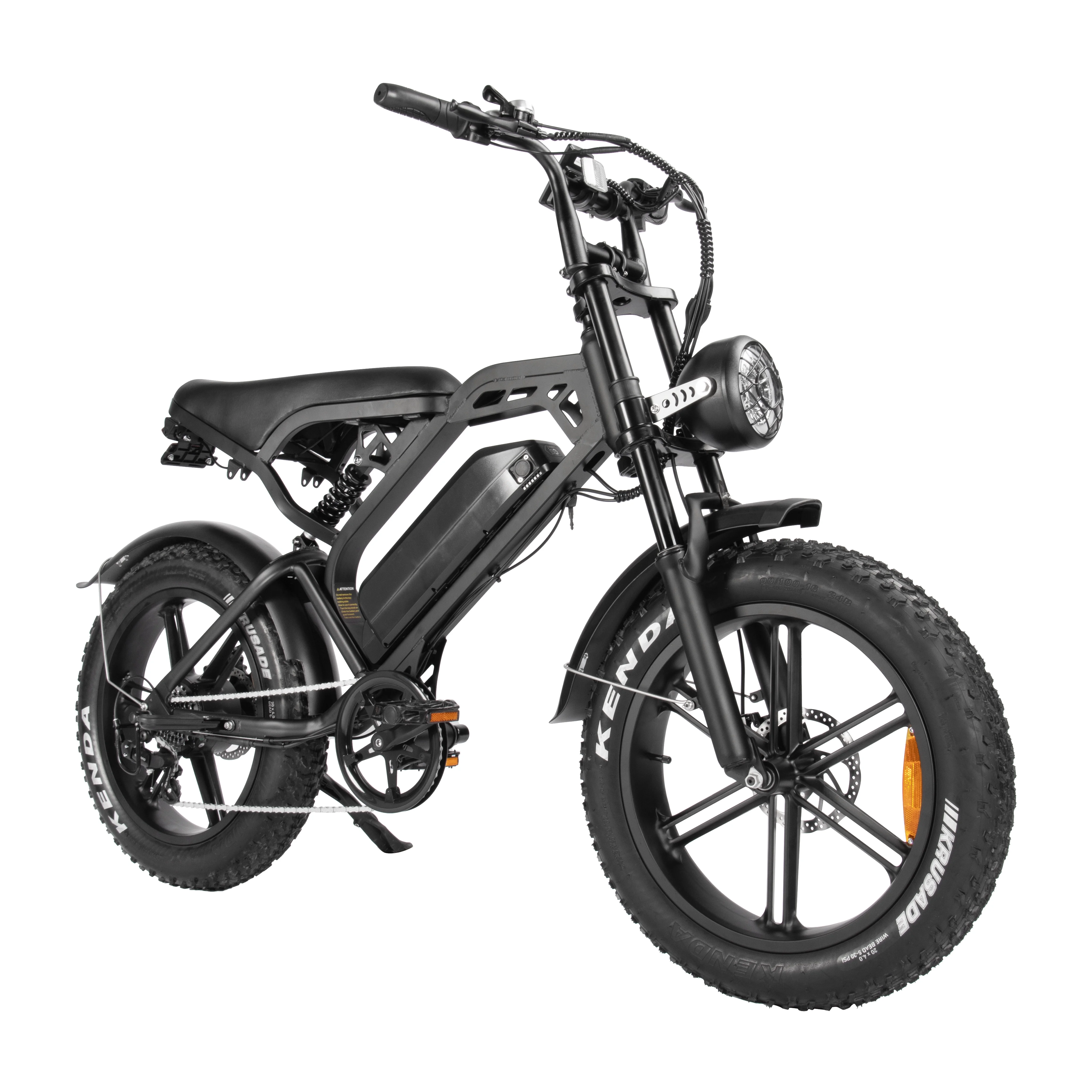 WHOSU Electric Bike for Adults - 94.8 - Explore urban landscapes in style and comfort with our powerful ebike! - Curated Treasures Market