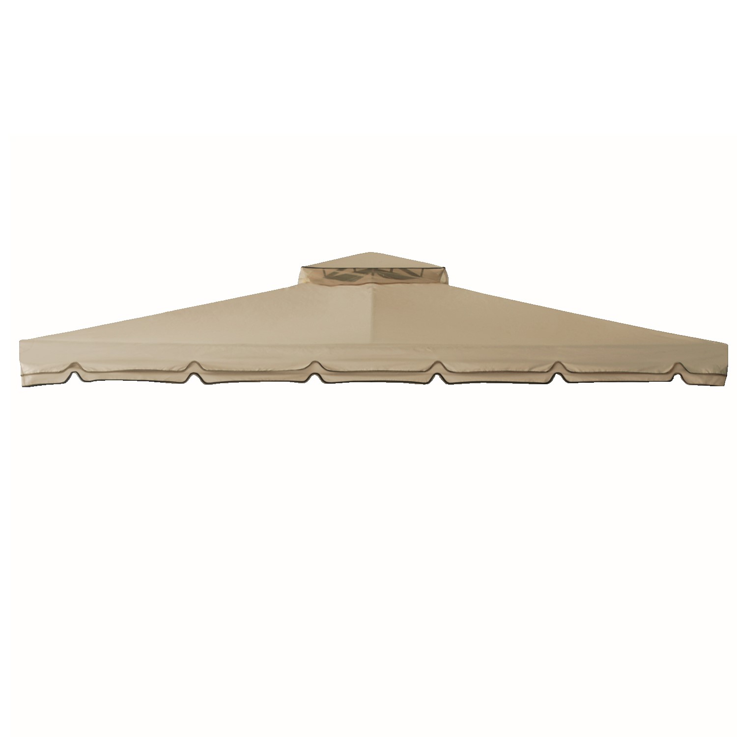 Garden Winds Replacement Canopy for Casual Way Roman Gazebo - Riplock 350