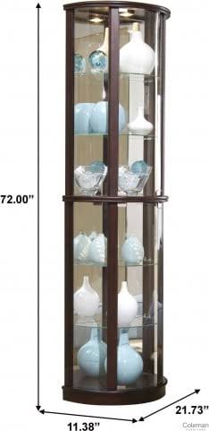 Pulaski Chocolate Cherry Curio