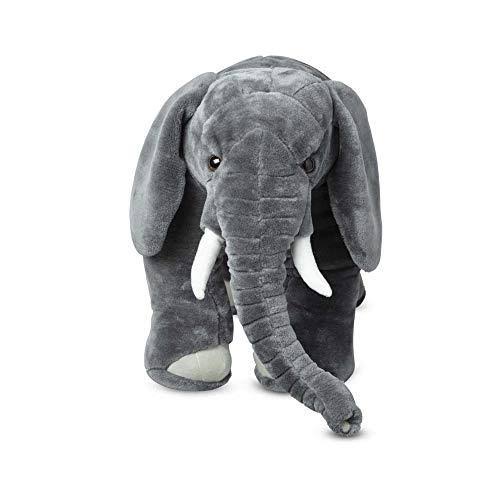 Melissa u0026 Doug Giant Elephant - Lifelike Stuffed Animal