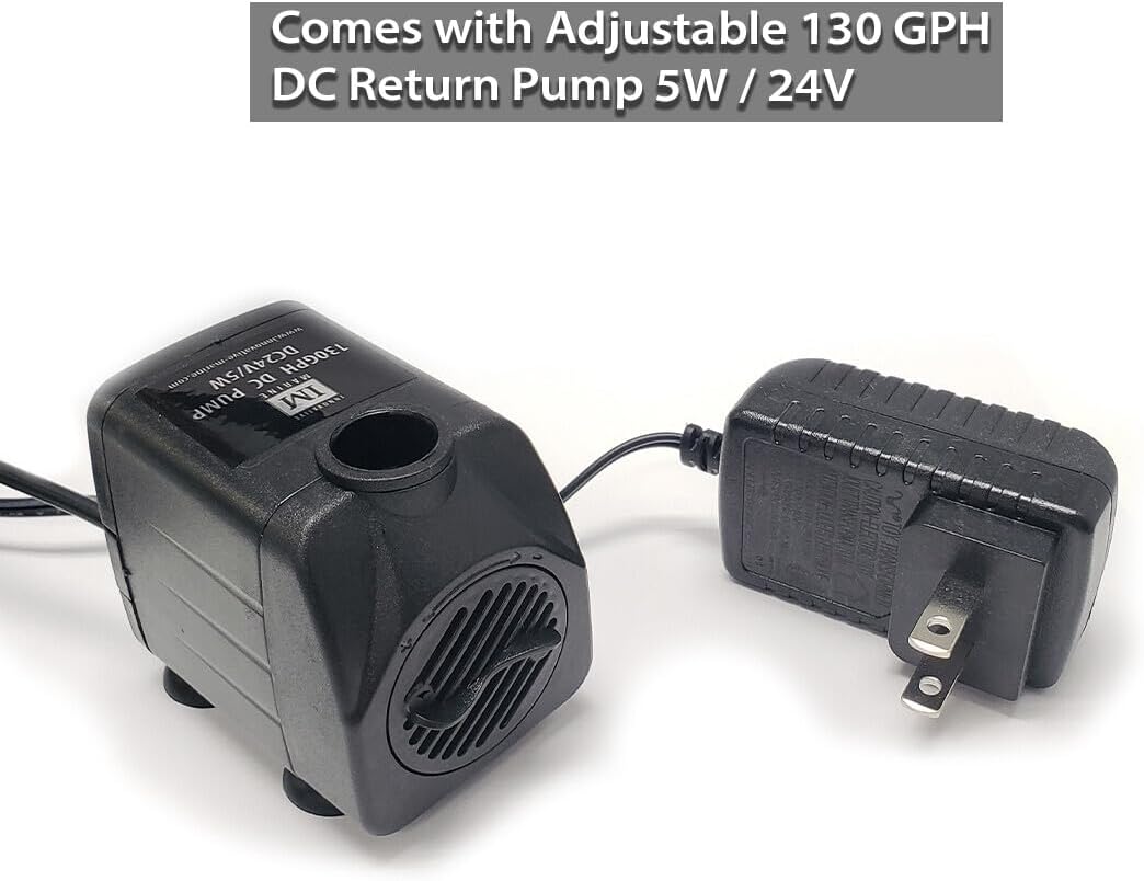 Innovative Marine Nuvo Fusion 20 AIO Cube Nano (All in One) Aquarium - Item# 0315-P