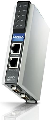 Moxa Americas,Inc. - MGATE MB3270 - 2 Port Modbus TCP to Serial Communication Gateway
