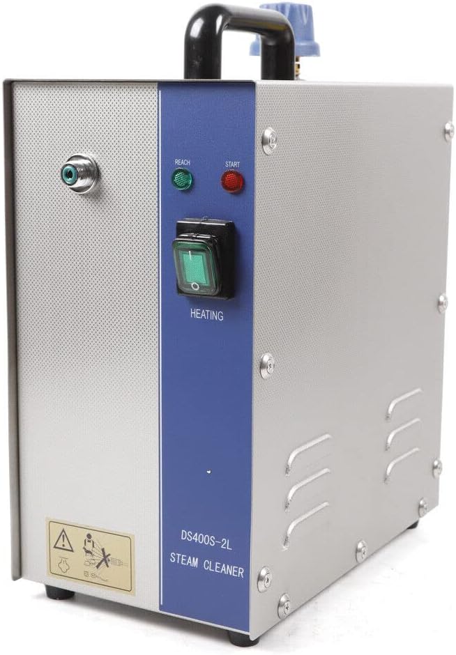 Steam Cleaner Machine 2L, Professional Electric Jewelry Steam Cleaning Machine 1300W Gold &Silver Gem Washer Equipment Jewelry Cleaning Machine