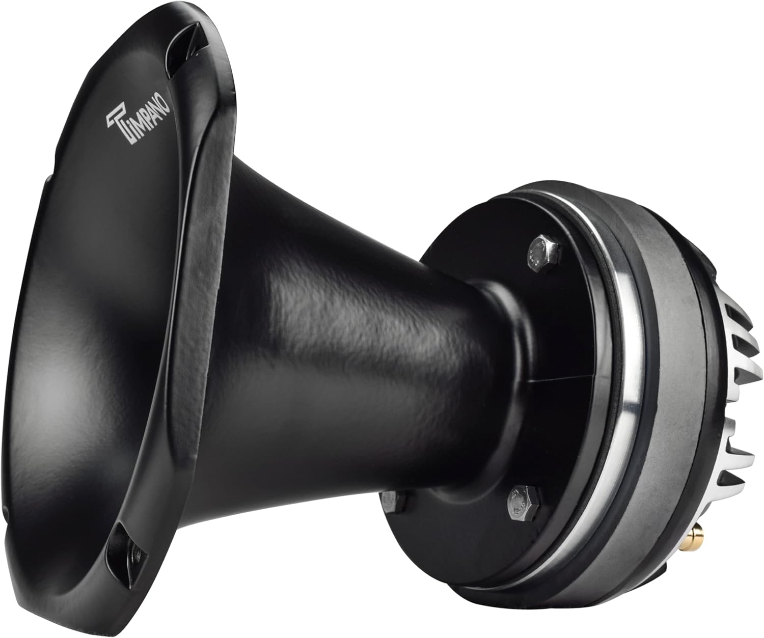 Timpano TPT-DH2000 PRO 2" Exit Compression Driver Horn 200 Watts Continuous Power 8 Ohm Pro Audio Aluminum Horn + Ferrite Driver Pack of 2