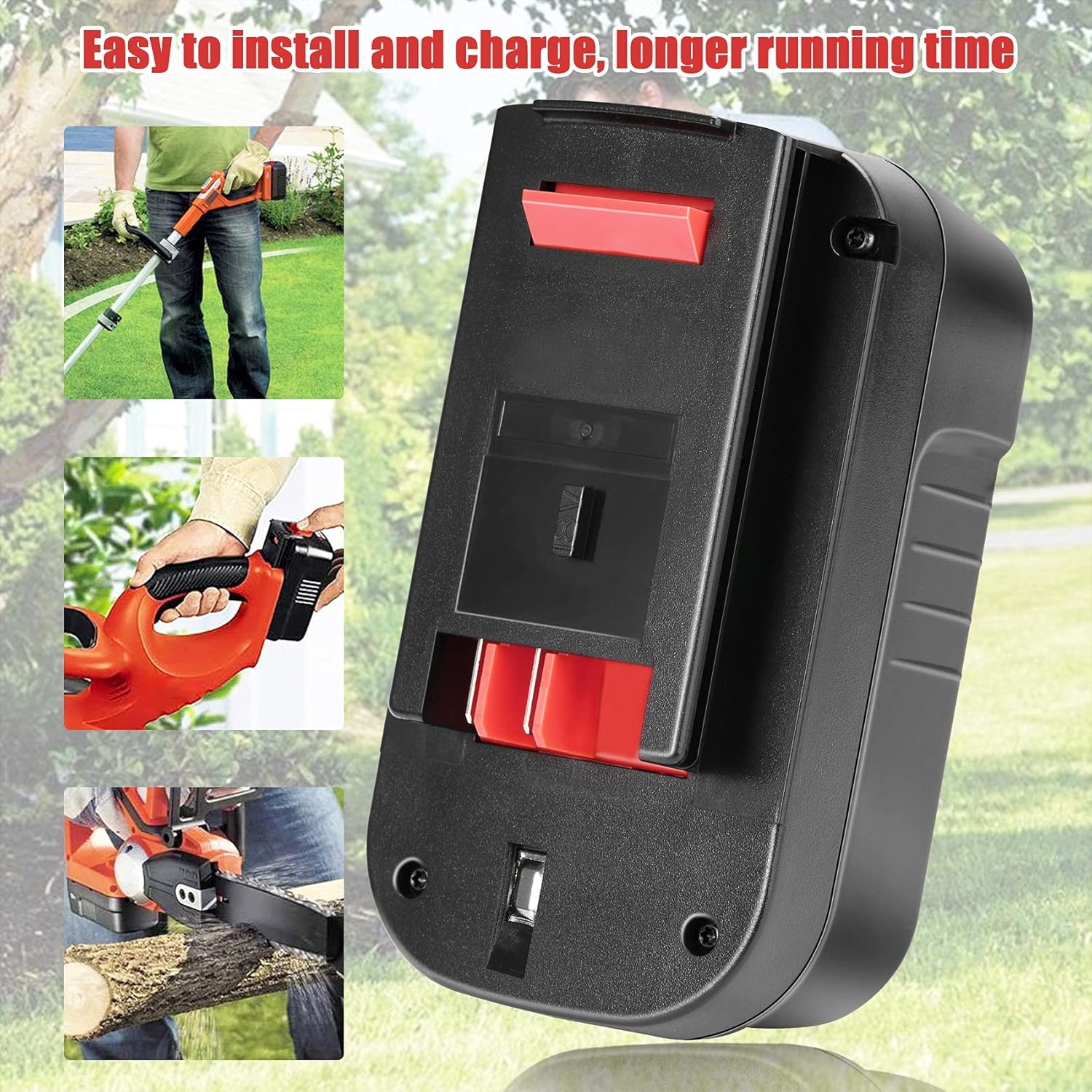KUNLUN 5.5Ah HPB18 Lithium-Ion Battery Replacement for Black and Decker 18V Battery HPB18-OPE 244760-00 A1718 FS18FL FSB18 Firestorm Cordless Power Tools Pack of 2