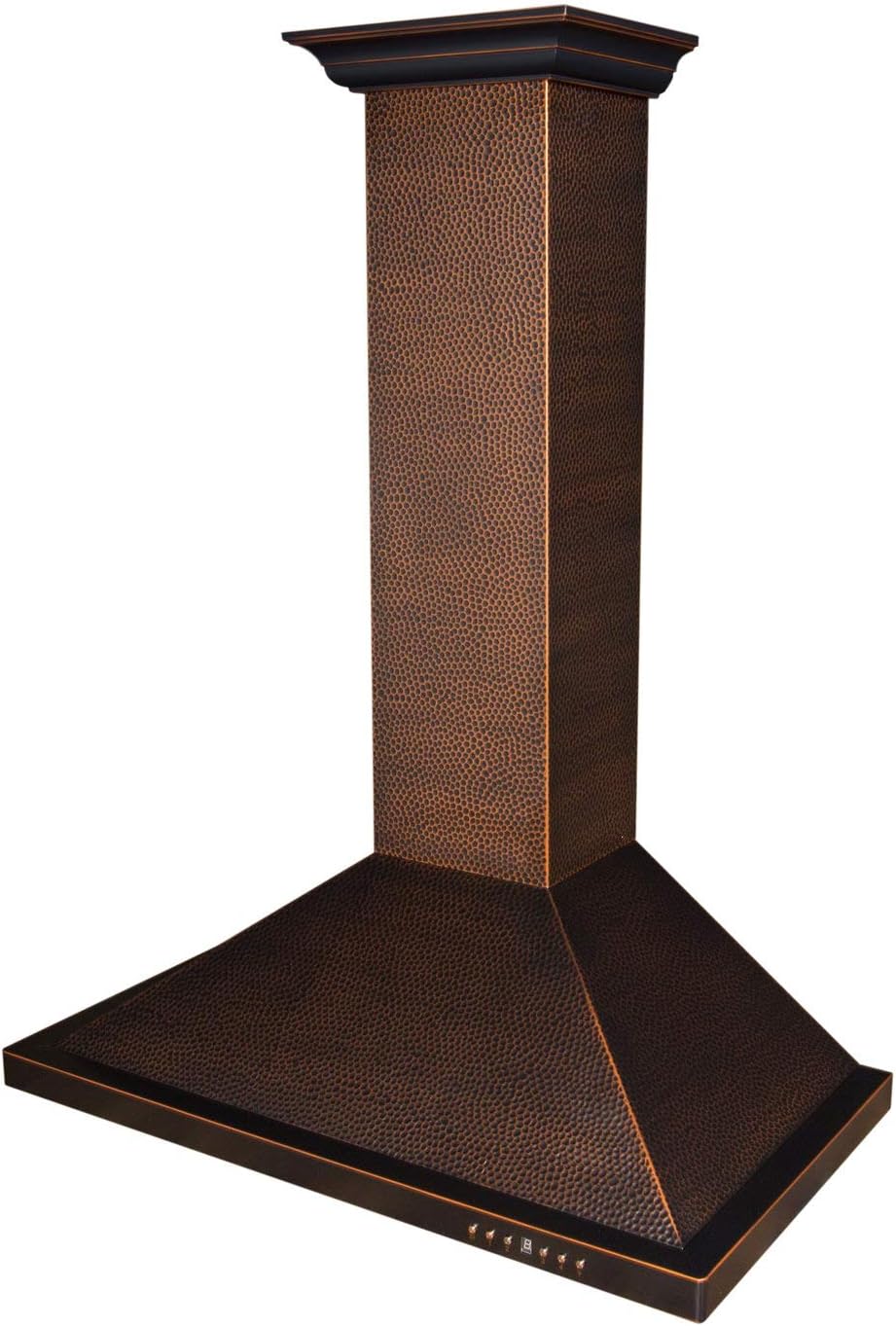 ZLINE 36 in. Designer Series Hand-Hammered Wall Mount Range Hood (8KBH-36)