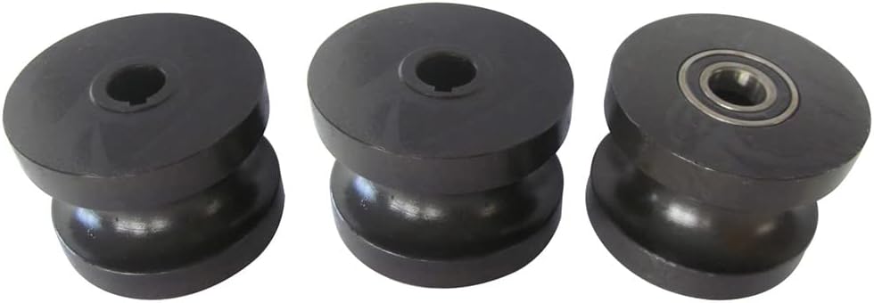 Round Pipe Roller Dies, Compatible With Tube Roller TR-50 (3/4''Pipe(1.05''OD) Rollers for TR-50)