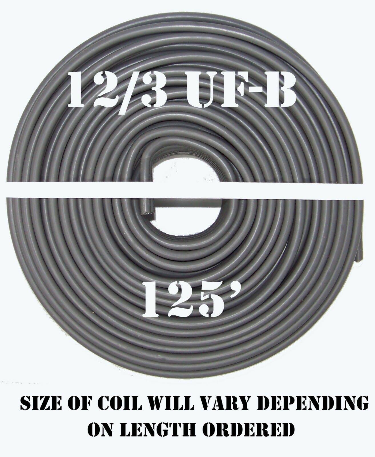 12/3 UF-B x 125& Southwire Underground Feeder Cable
