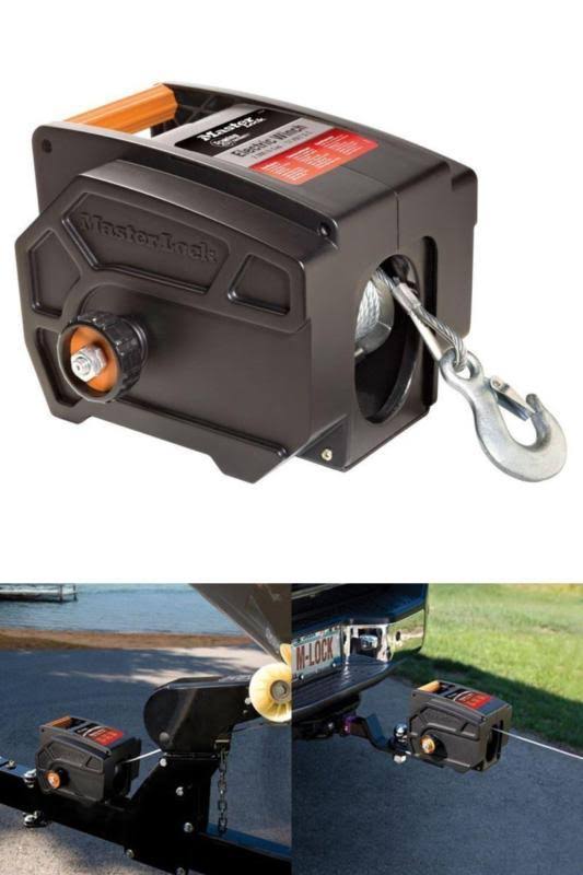 Master Lock Electric Winch Portable 12-Volt DC 2953at