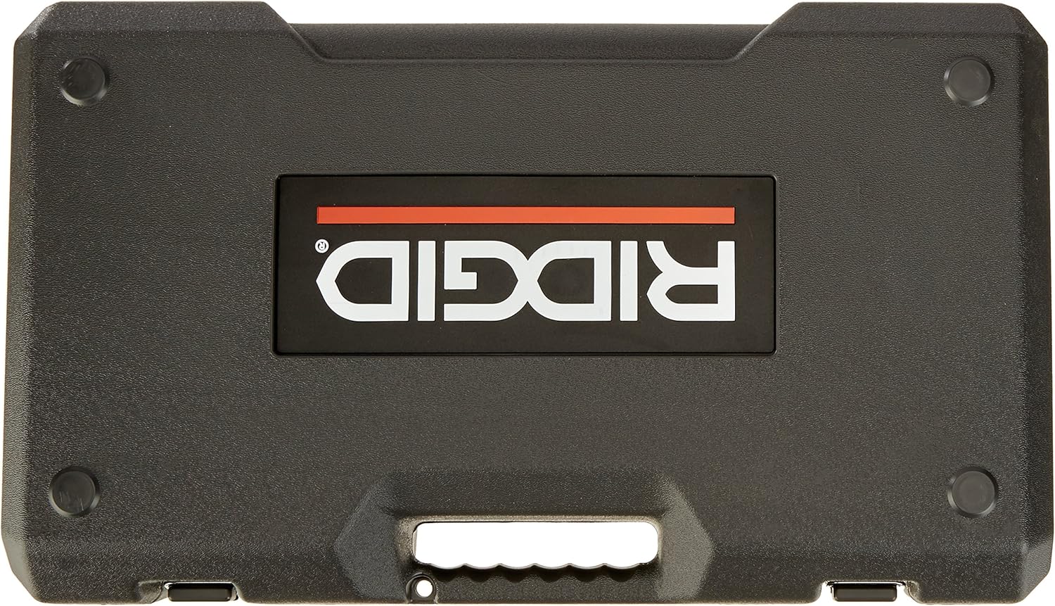 RIDGID 36480 12-R Exposed Ratchet Threader Set, Ratcheting Pipe Threading Set of 1/2-Inch to 1-1/4-Inch NPT Pipe Threading Dies and Manual Ratcheting Pipe Threader with Carrying Case,Silver/Red,Small