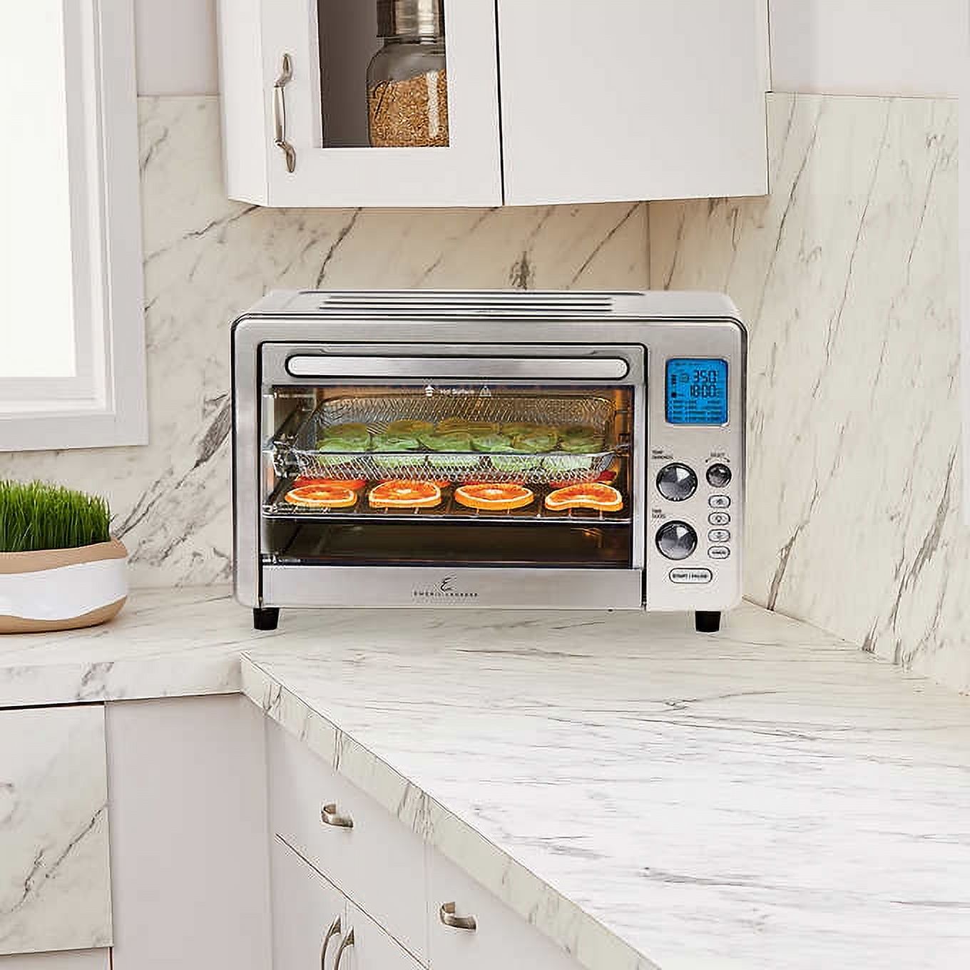 Open Box Emeril Lagasse Power Air Fryer 360 S-AFO-001 - Stainless Steel
