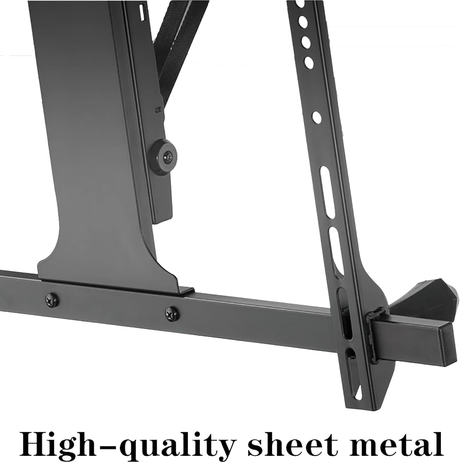 Ceiling TV Mount Stand - Motorised TV Bracket Stand, Tv Wall Mount, Telescopic Electric Auto Lifting TV Stand, Fits 50-90 Inch TVs, 0-85° Flip Down, with Remote Control and Switch