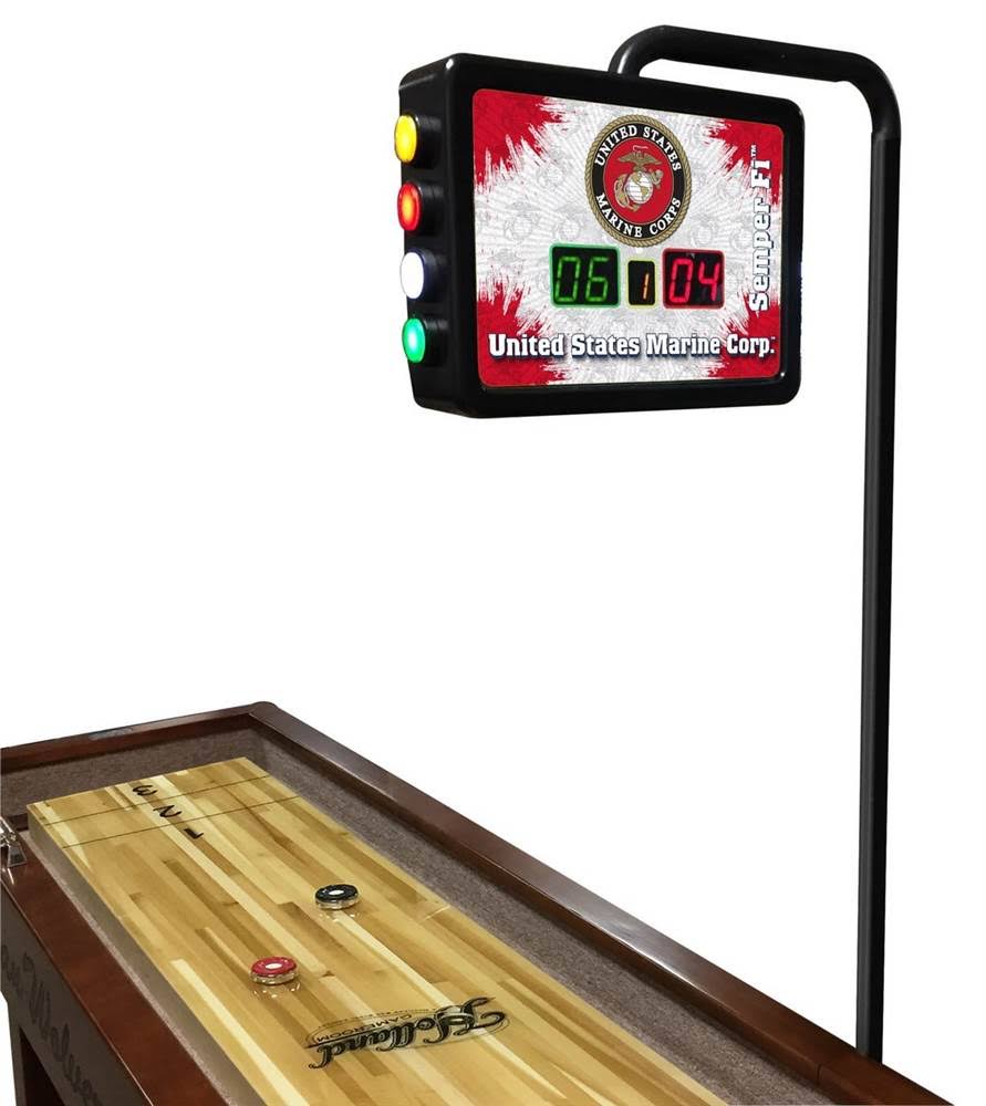 U.S. Marines Electronic Shuffleboard Scoring Unit