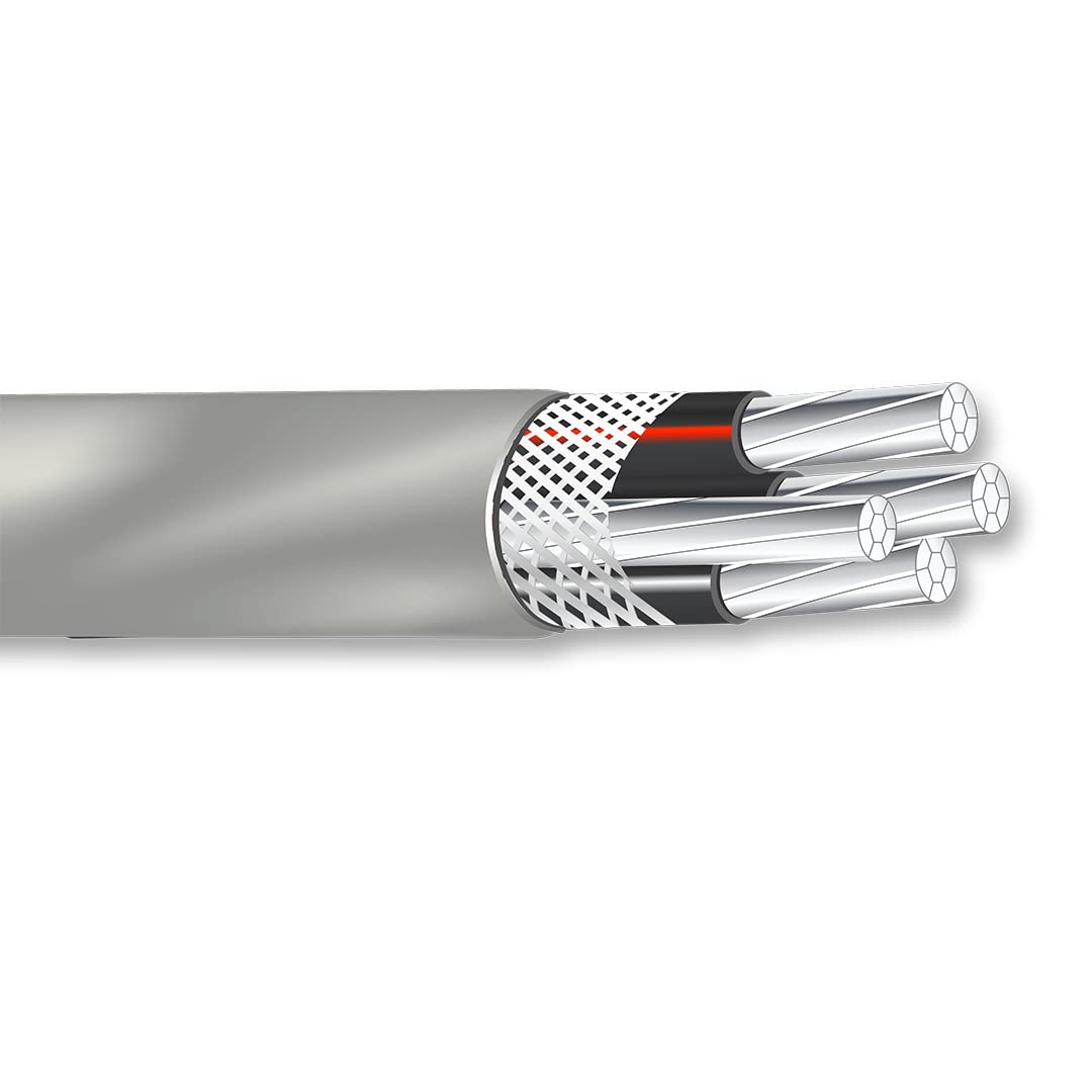 250' Nassau 2/0-2/0-2/0-2/0-1 SER Aluminum Service Entrance Cable