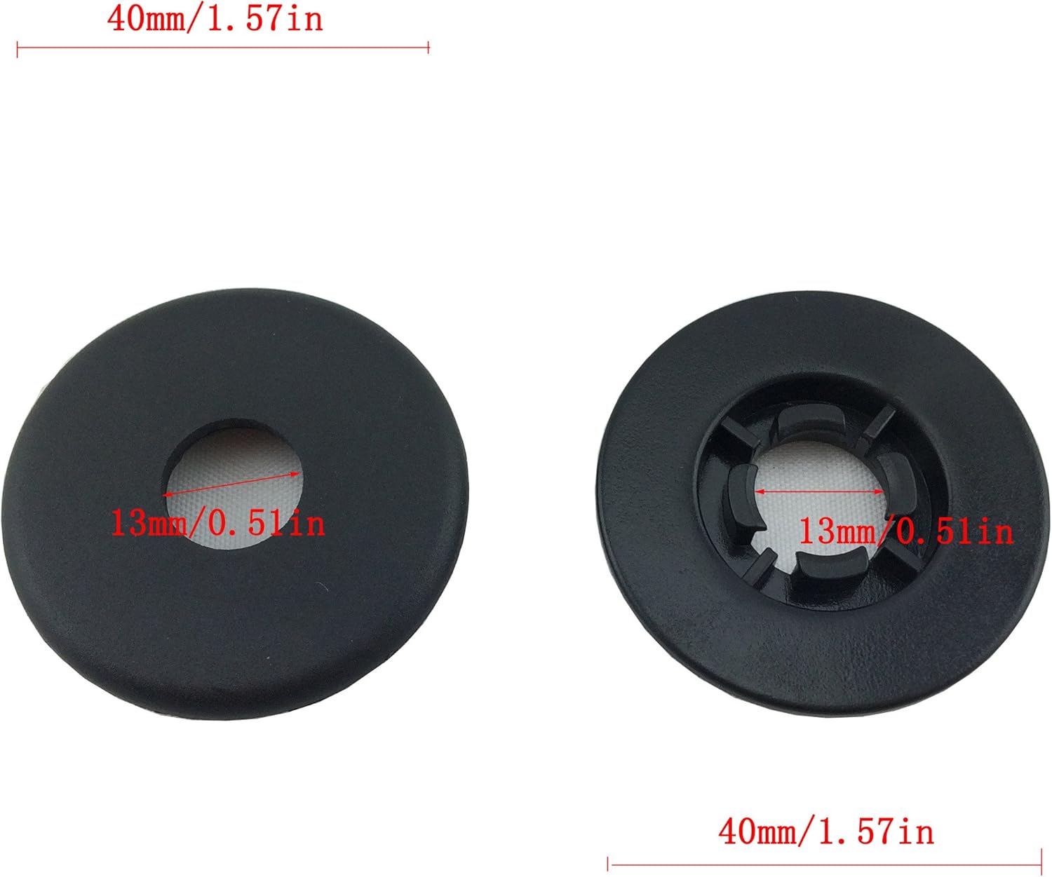 JIFFYY 2pcs Car Mat Clips Floor Carpet Fixing Hooks Custom Fit Floor/Cargo Mat Clip for Toyota Lexus Accessories