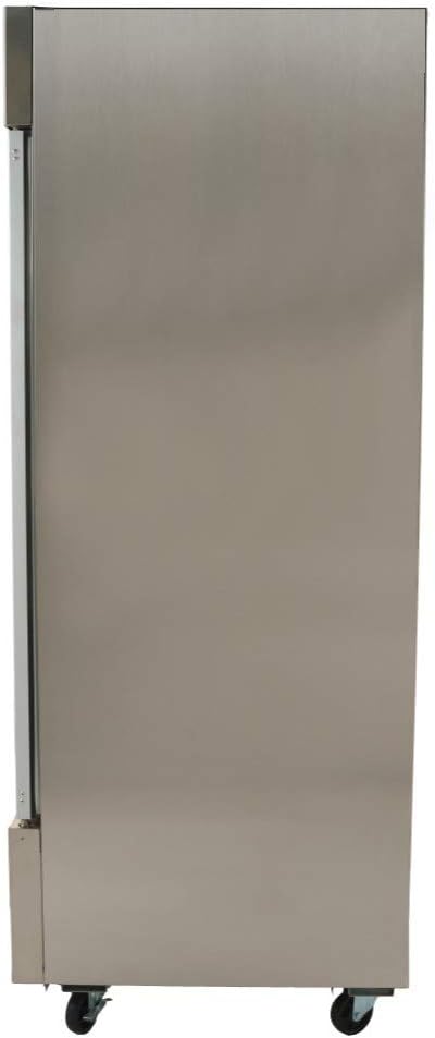 by Iron Mountain 2 Door Commercial Reach In Stainless Steel REFRIGERATOR, White Interior; 47 Cubic Ft, 54 inch Wide