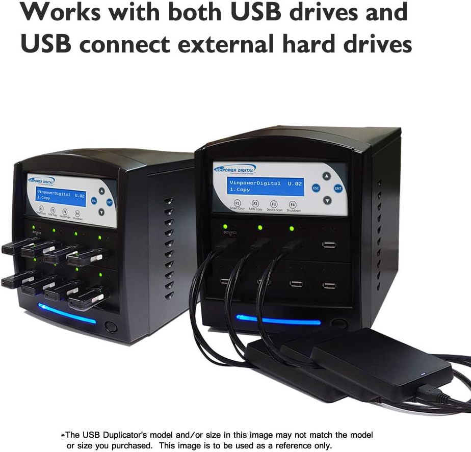 Vinpower Digital USBShark Standalone USB Flash Drive Duplicator - 7 Targets (High Speed)